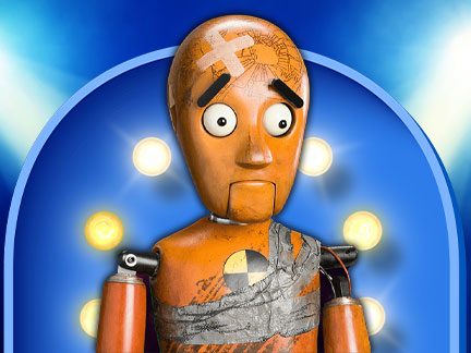 Wrex the Crash Test Dummy, from the cast page on terryfator.com